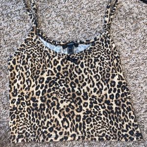 Forever 21 Leopard print tank top